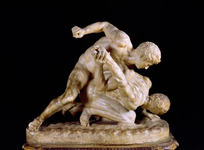 The Wrestler, copy of Greek sculpture by Unbekannt Unbekannt